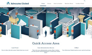 Advocates United Members Portal