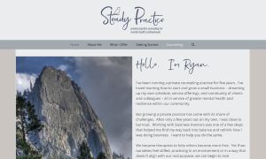 Steady Practice: Mental Health Professional Consulting Website